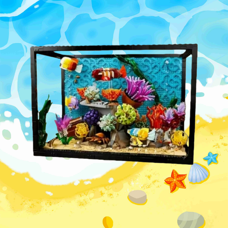 Marine Aquarium Home - New tropical aquarium fish tank model
