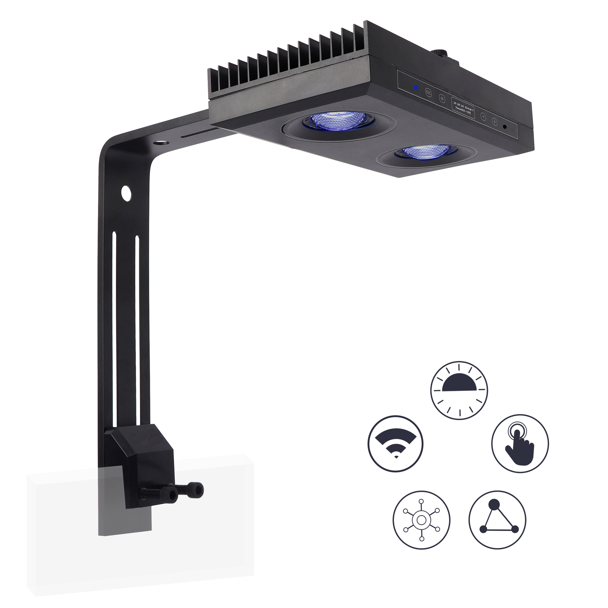 Aqua Marine Tank - 95W Multi-channel Control System Corals Reef