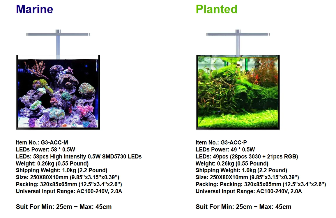 MicMol G3 Aqua CC Aquarium Aqu - Aqua Marine Tank reseña y precio