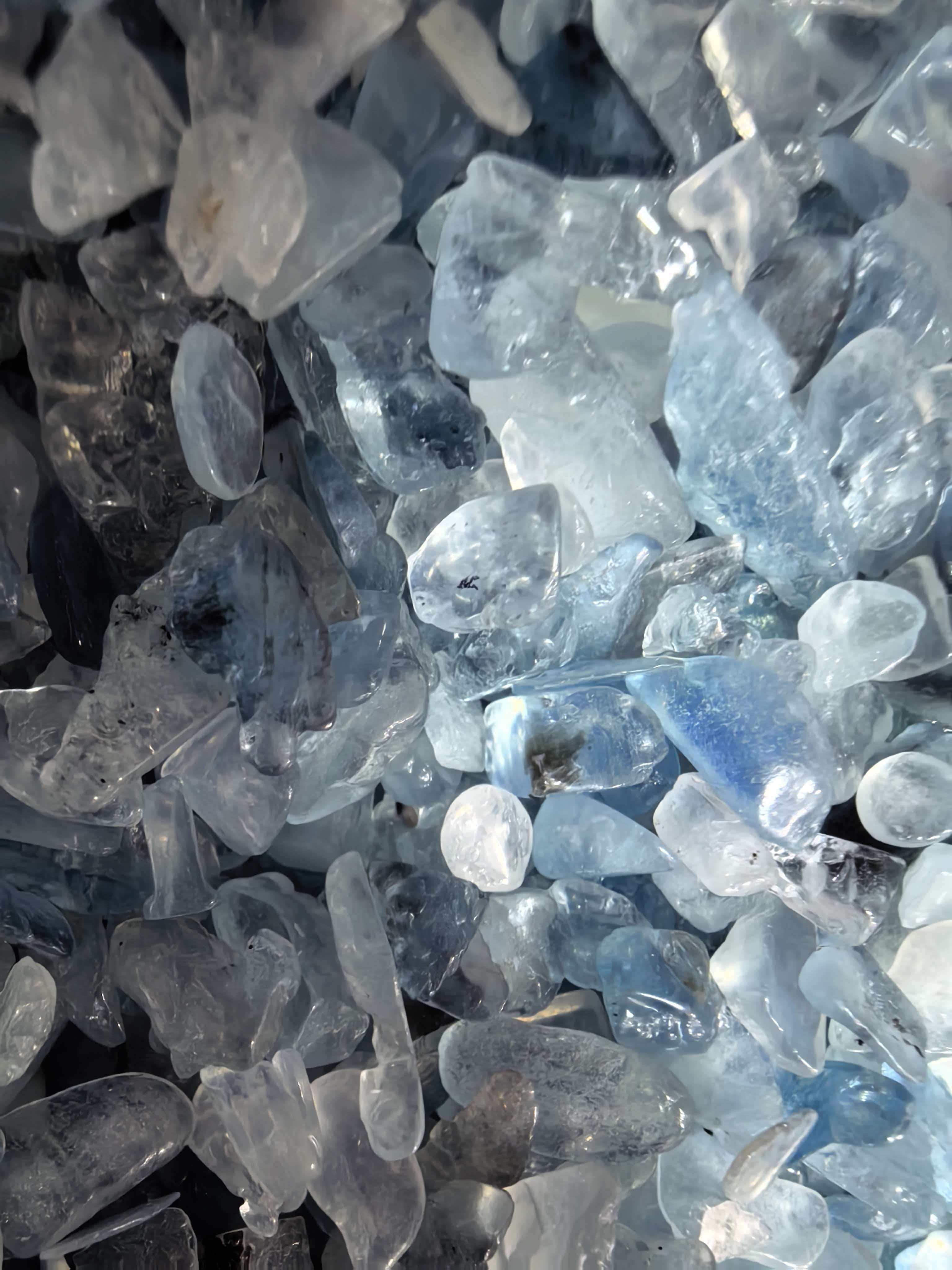 5-7mm Natural Gemstone Aquamar - Aqua Marine Tank reseña y precio
