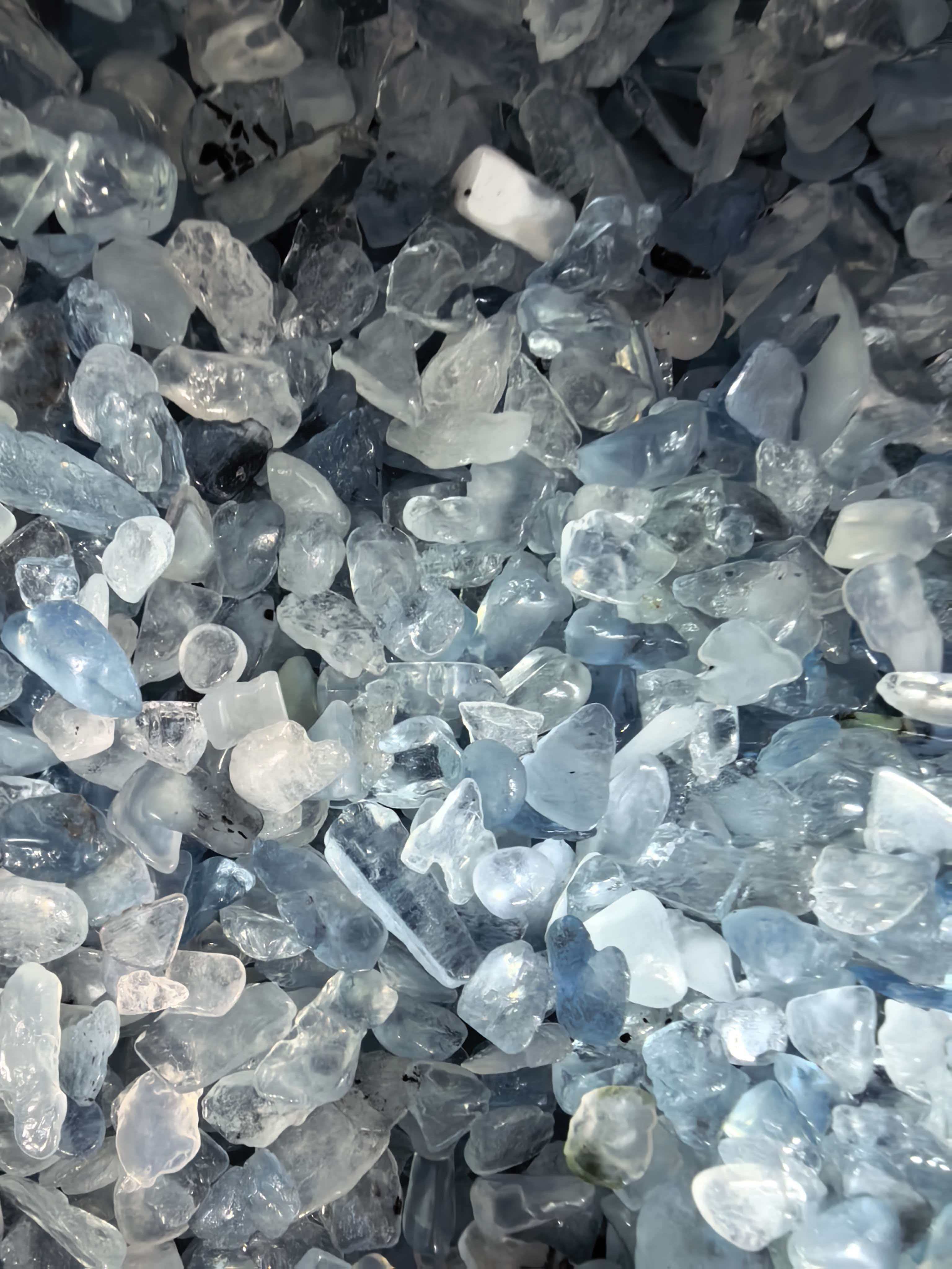 5-7mm Natural Gemstone Aquamar - Aqua Marine Tank reseña y precio