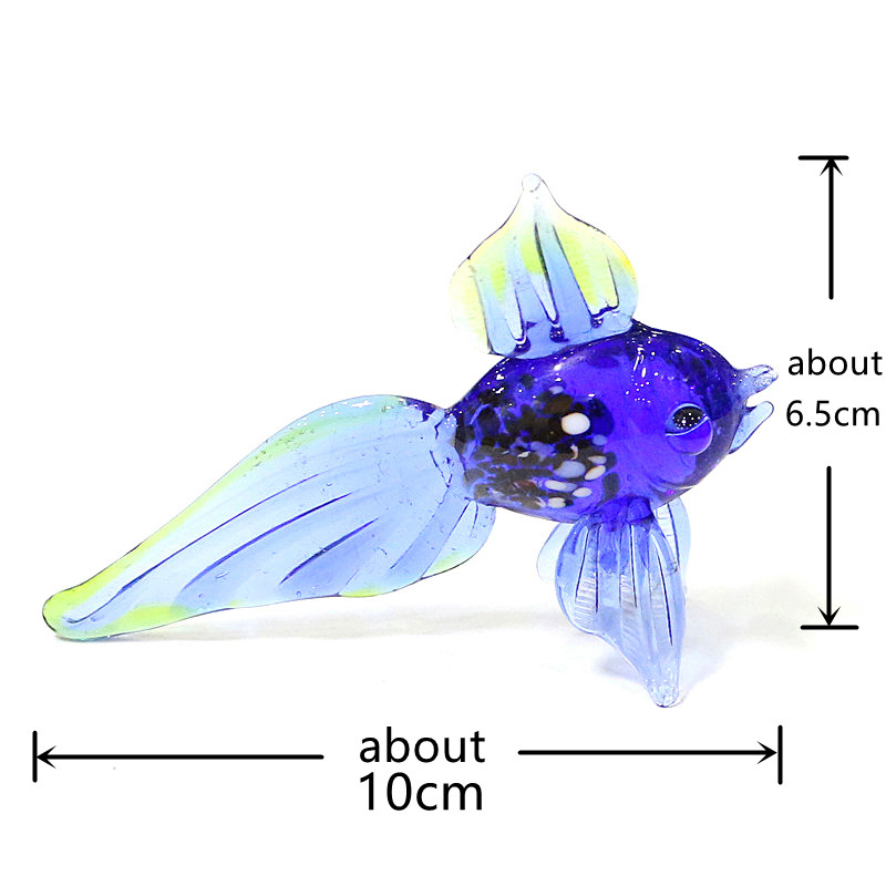 Murano Glass Sea Fish Mini Fig - Marine Aquarium Home reseña y precio