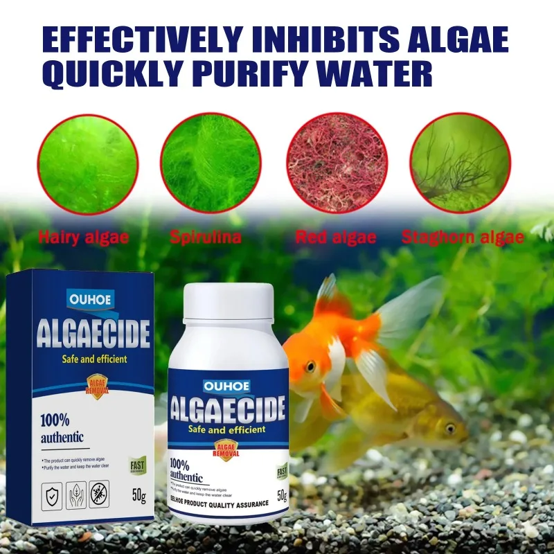 50g High Efficiency Algaecide  - Aquarium Marine Plants reseña y precio