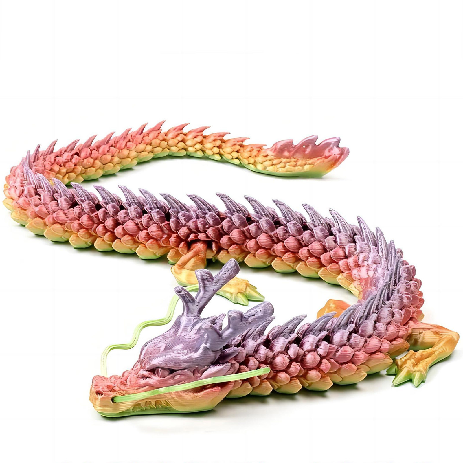 3D Printed Conjoined Dragon Or - Aquarium Marine Plants reseña y precio