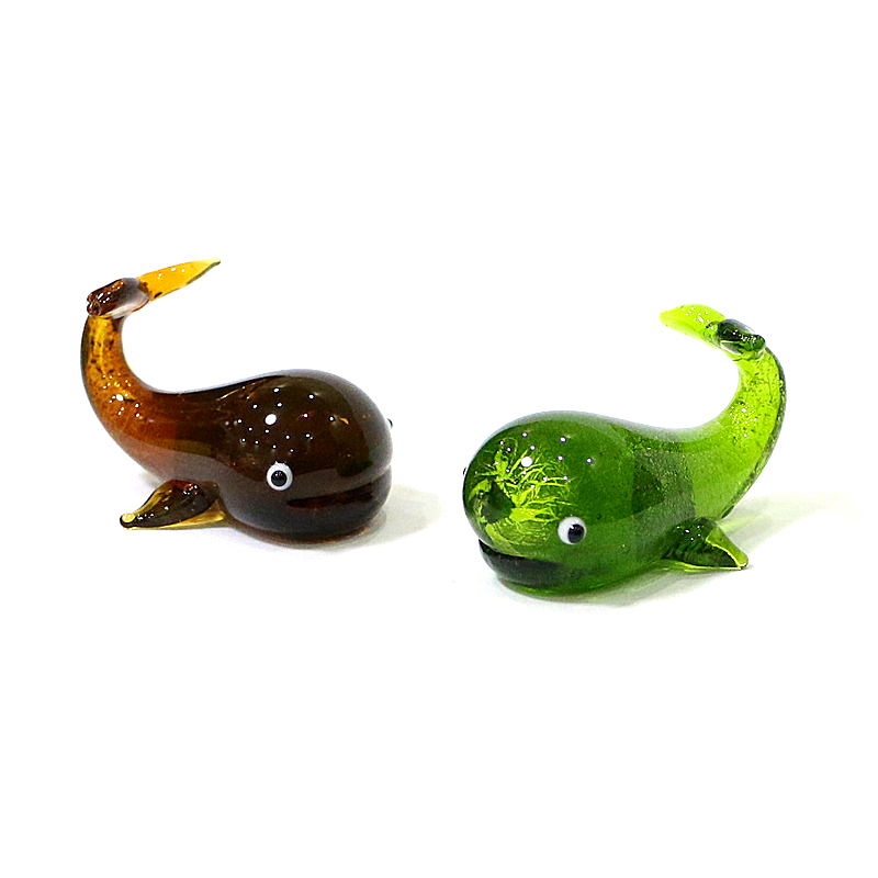 Murano Glass Whale Miniature F - Marine Aquarium Home reseña y precio
