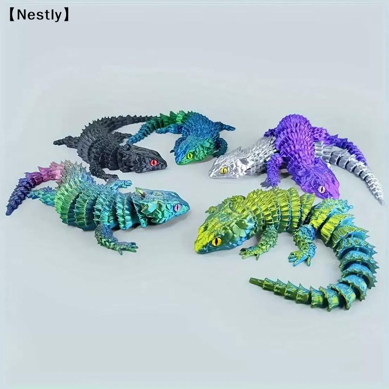3D Printed Conjoined Lizard St - Aquarium Marine Plants reseña y precio