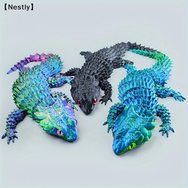 3D Printed Conjoined Lizard St - Aquarium Marine Plants reseña y precio