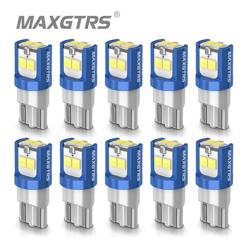 10x 194 168 T10 LED W5W LED Bu - Actinic Blue Led reseña y precio
