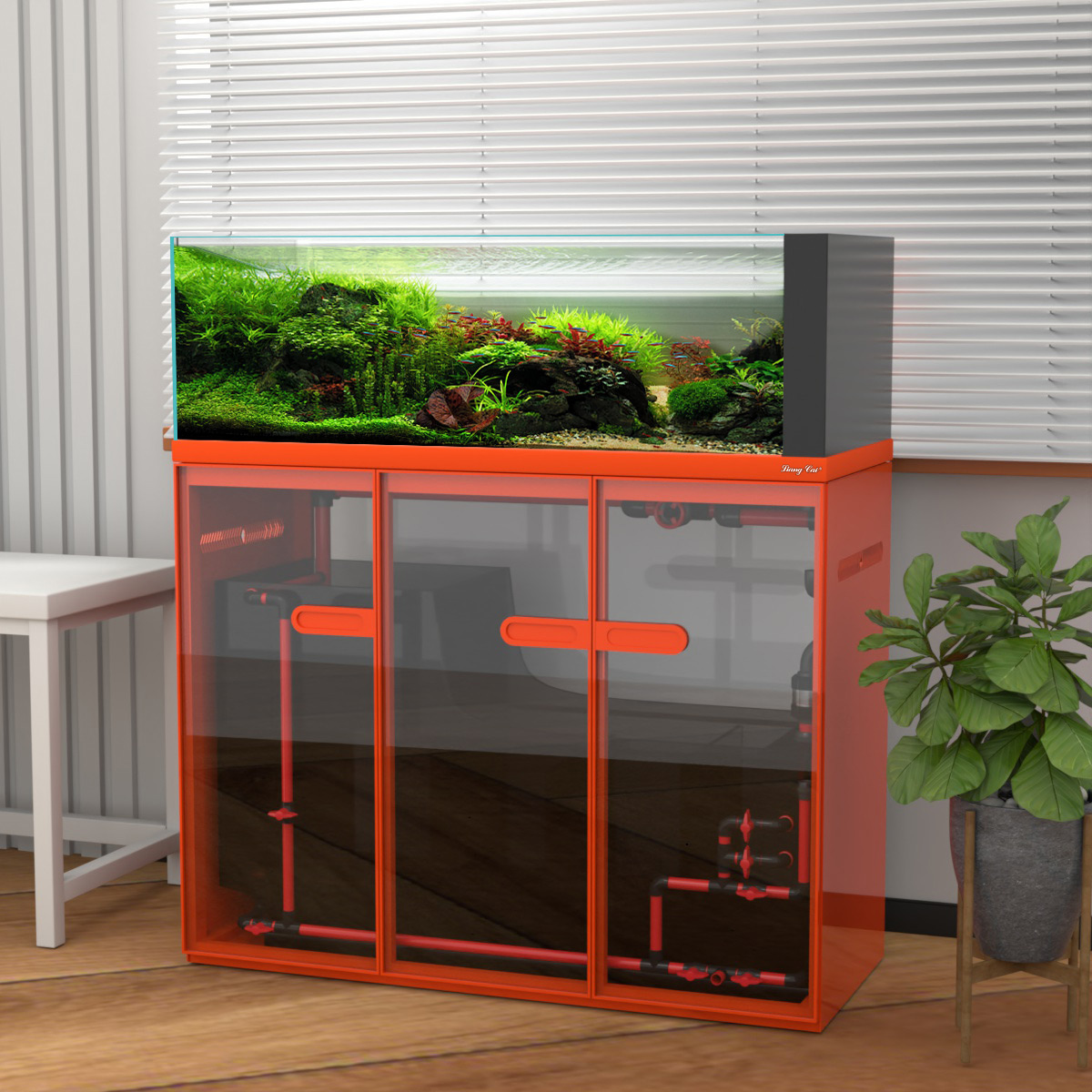 Large Modern Style Glass Fish  - Aquarium Marine Fish For Sale reseña y precio