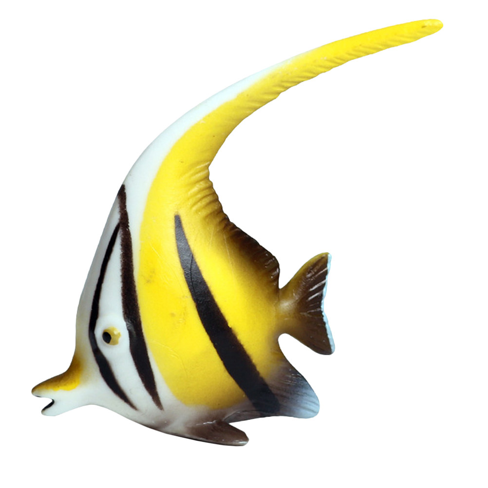 Lifelike Angelfish Plastic Aqu - Marine Aquarium Home reseña y precio