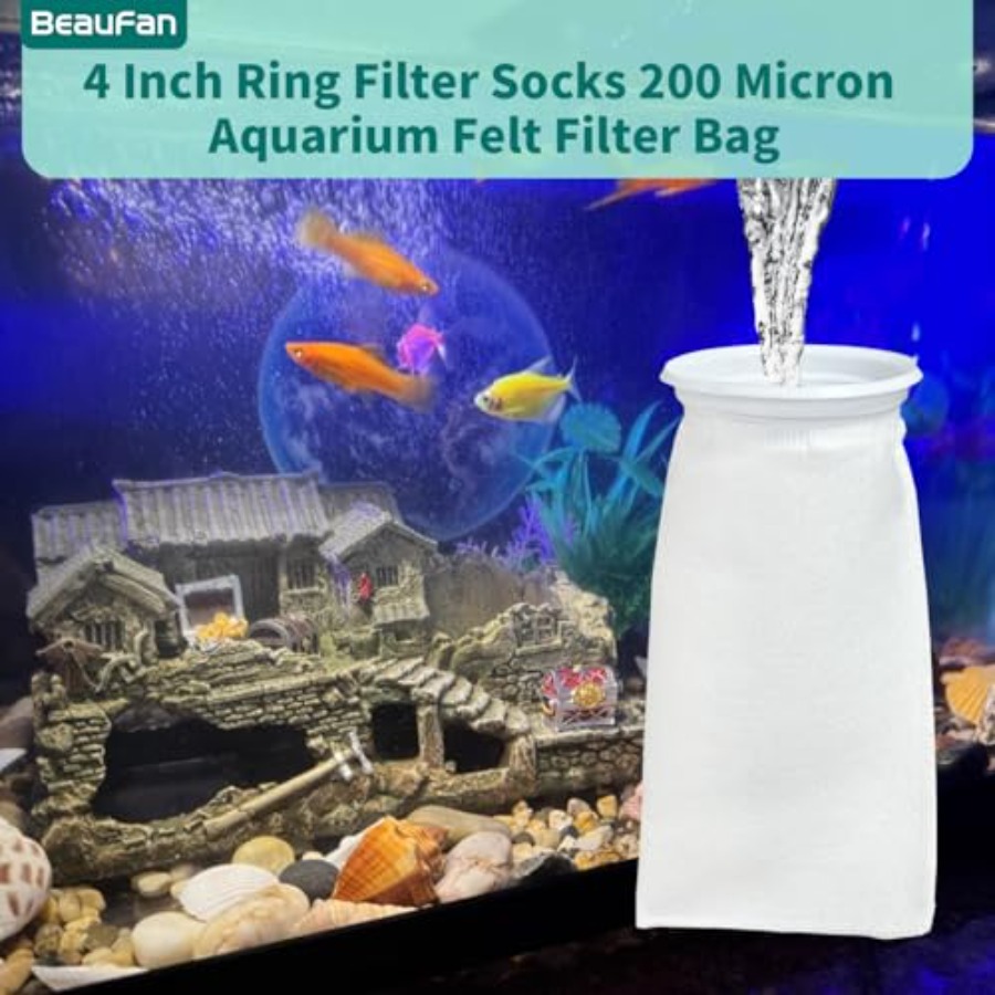 20 Pack 4 Inch Ring Felt Filte - Waterbox Aquarium Marine X 110.4 reseña y precio