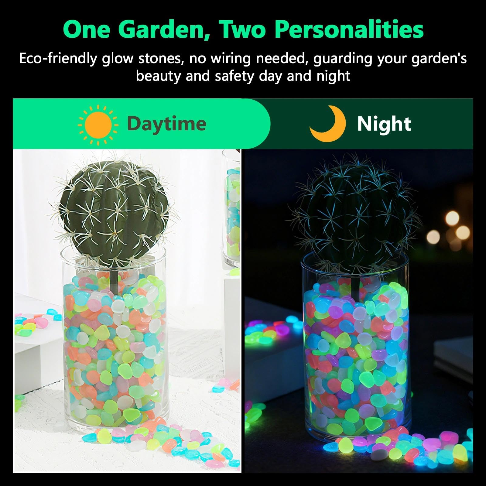 Potted Plants Glow In The Dark - Aquarium Marine Plants reseña y precio