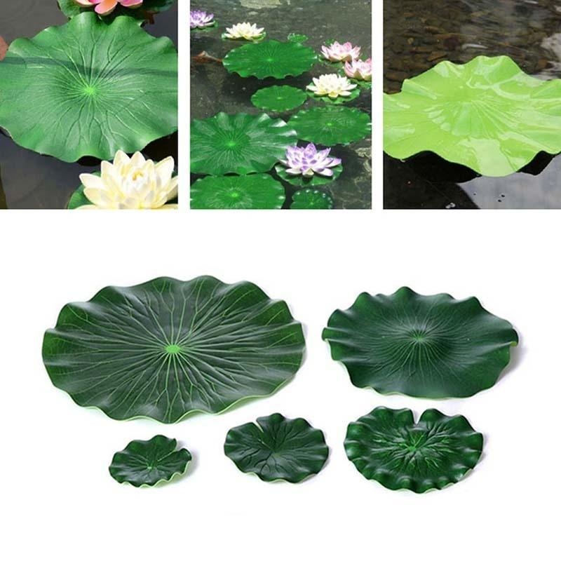 2026 Artificial Water Lily Lot - Aquarium Marine Plants reseña y precio
