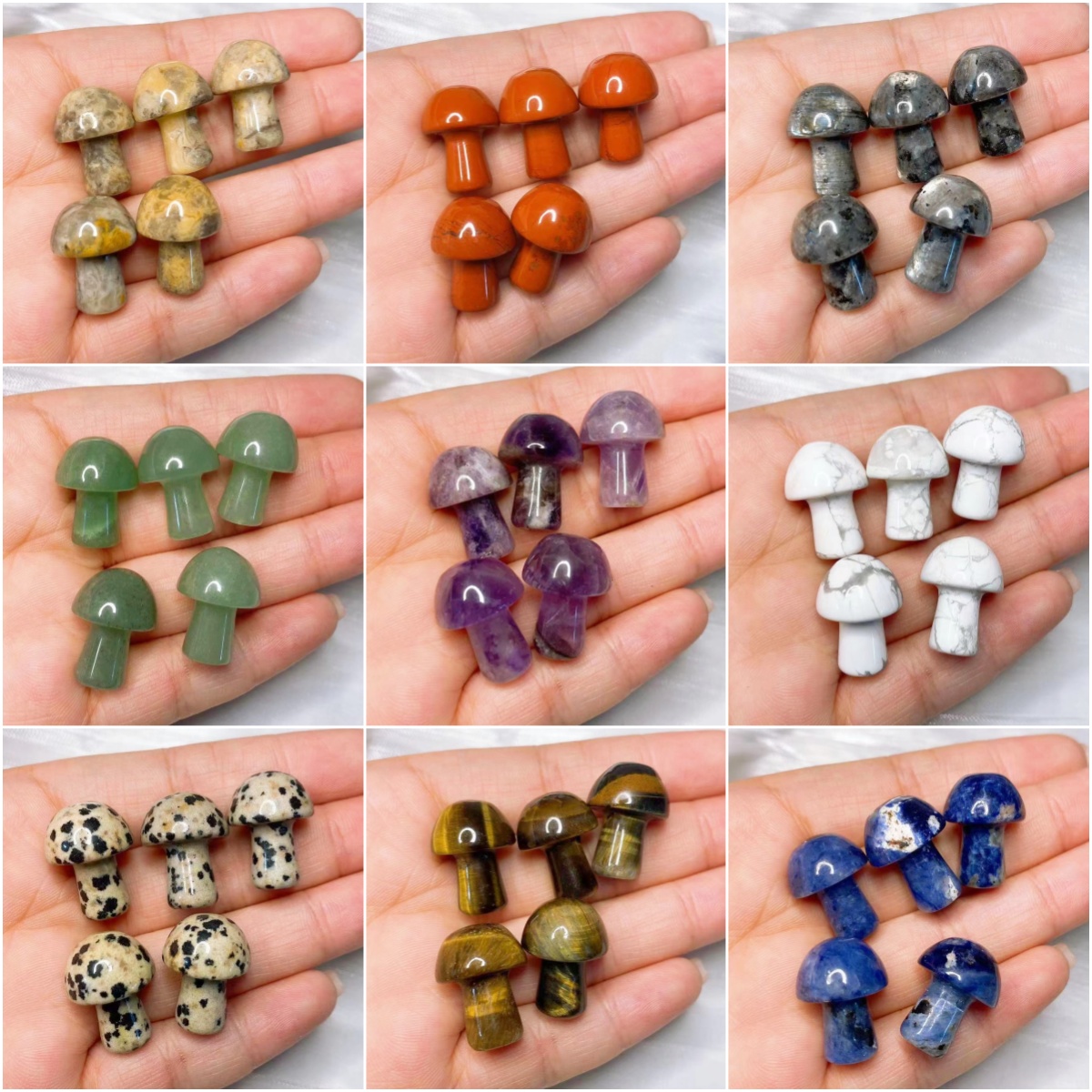 Natural Crystal Mini Mushroom  - Aquarium Marine Plants reseña y precio