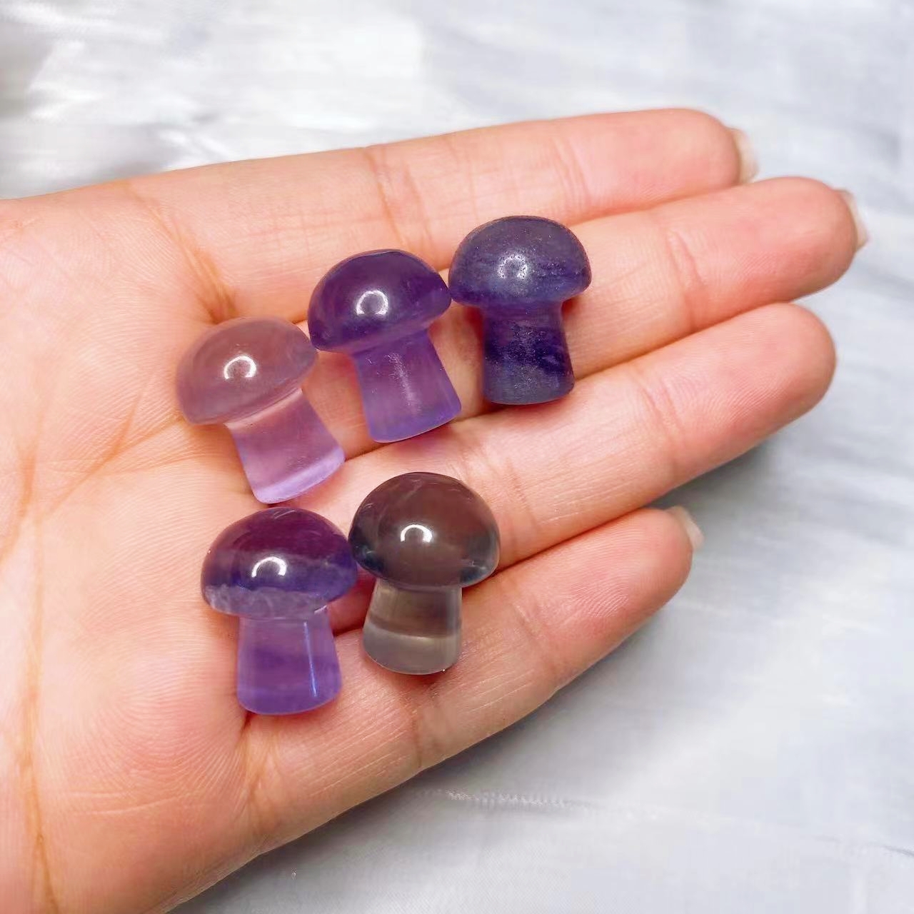 Natural Crystal Mini Mushroom  - Aquarium Marine Plants reseña y precio
