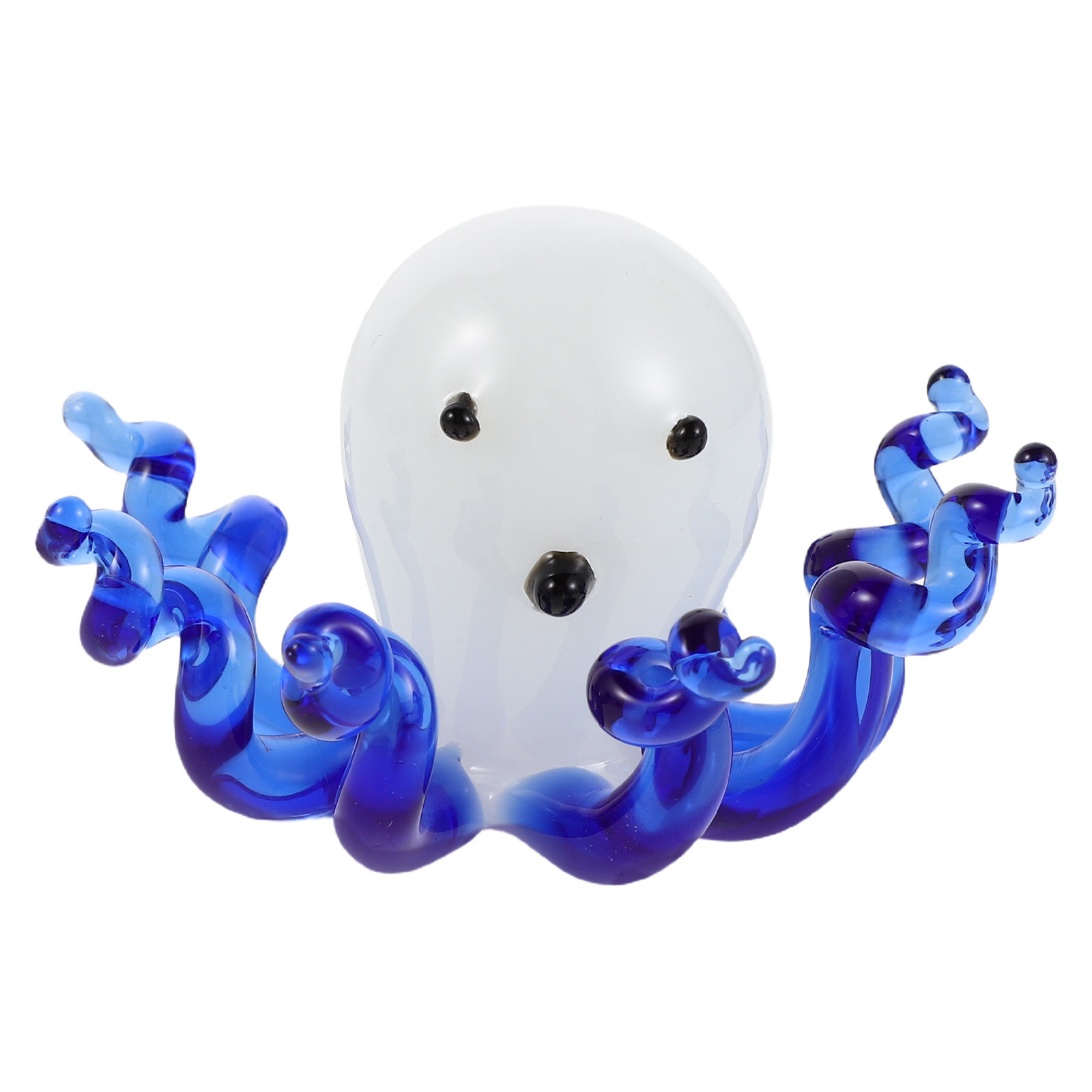 Handcrafted Glass Octopus Orna - Marine Aquarium Home reseña y precio