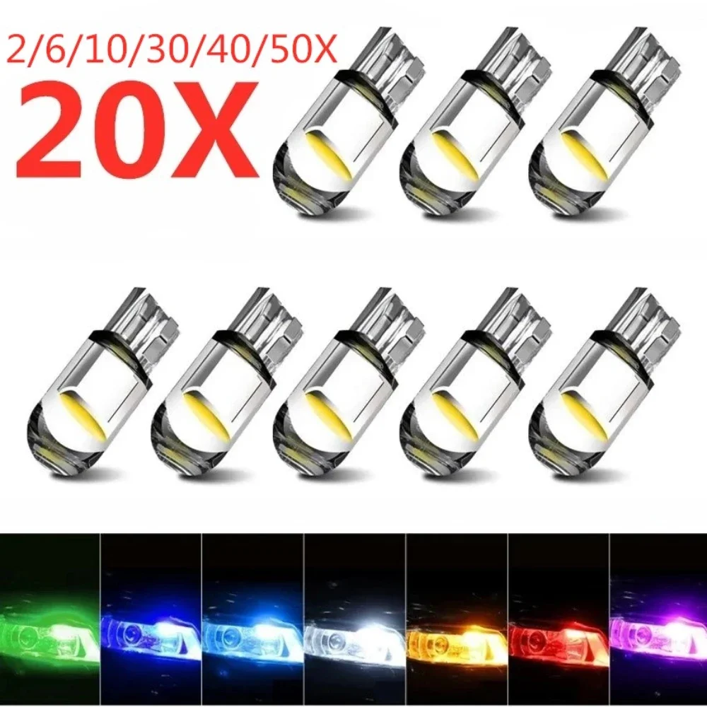 Wholesale T10 W5W W3W Led COB  - Actinic Blue Led reseña y precio