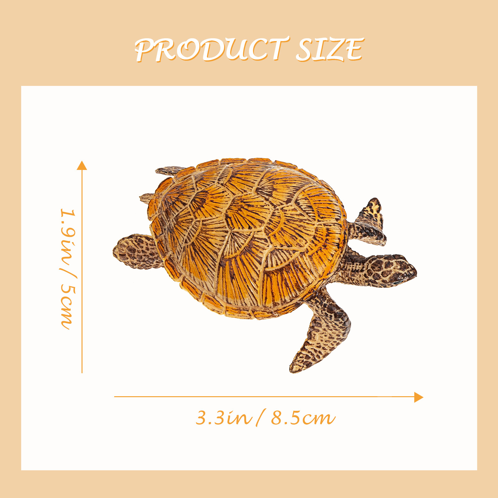 2Pcs Realistic Turtle Sculptur - Marine Aquarium Home reseña y precio