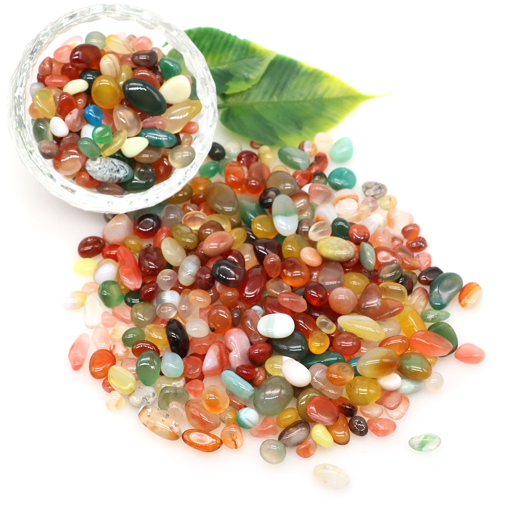 Natural Stone Tumbled Agate Gr - Aquarium Marine Plants reseña y precio