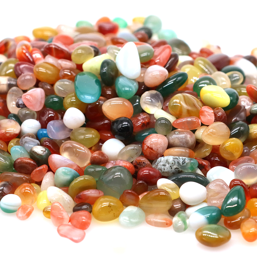 Natural Stone Tumbled Agate Gr - Aquarium Marine Plants reseña y precio