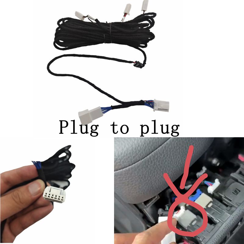 4PCS LED Car Interior Atmosphe - Actinic Blue Led reseña y precio
