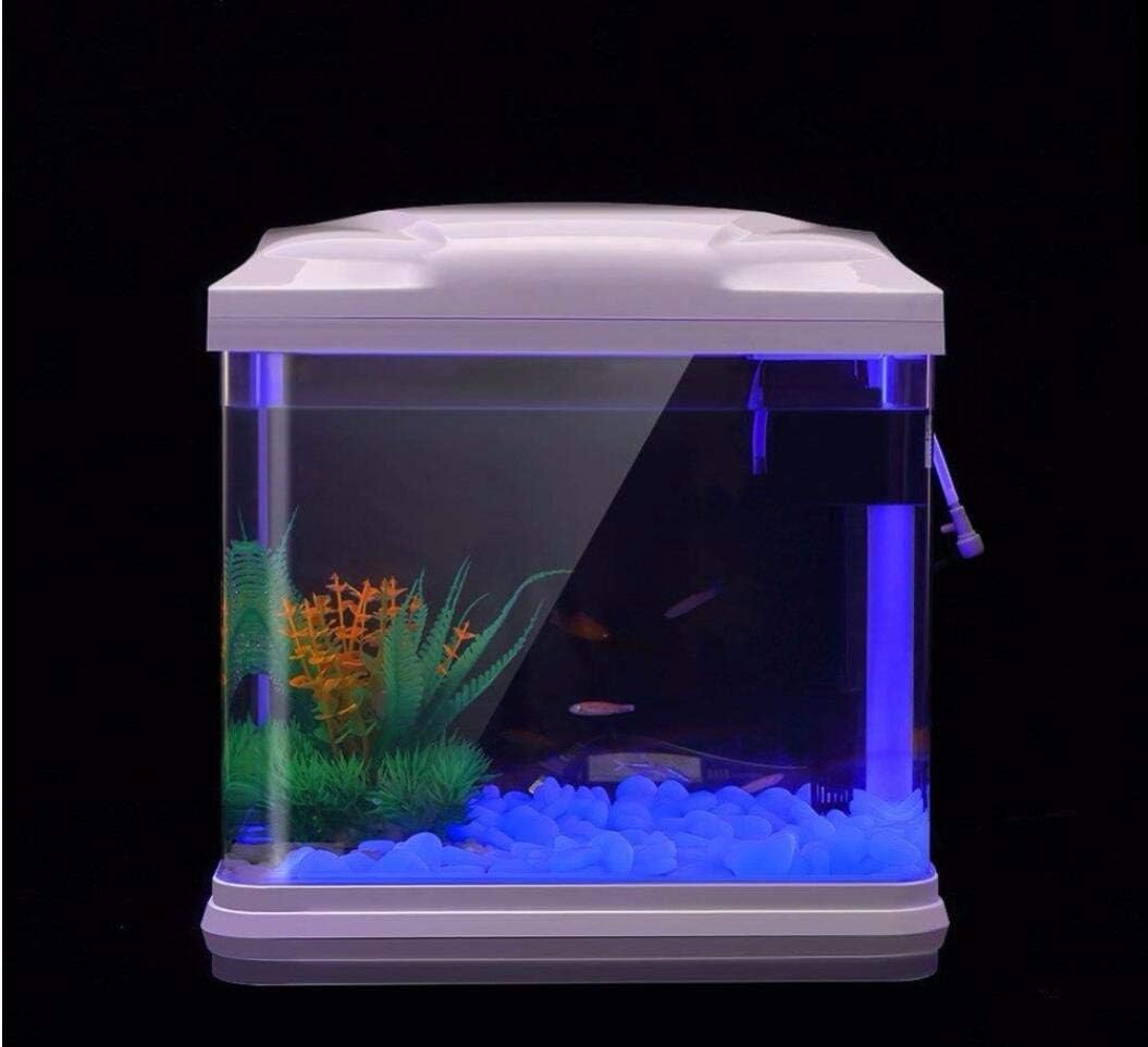Fish Tank Rocks Glow Blue Pebb - Aquarium Marine Plants reseña y precio