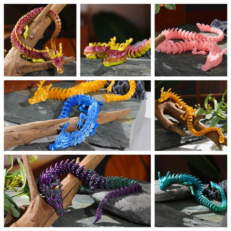 3D Printed Conjoined Dragon Or - Aquarium Marine Plants reseña y precio