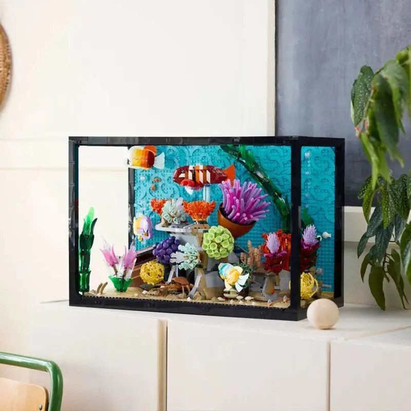 tropical aquarium fish tank mo - Marine Aquarium Home reseña y precio