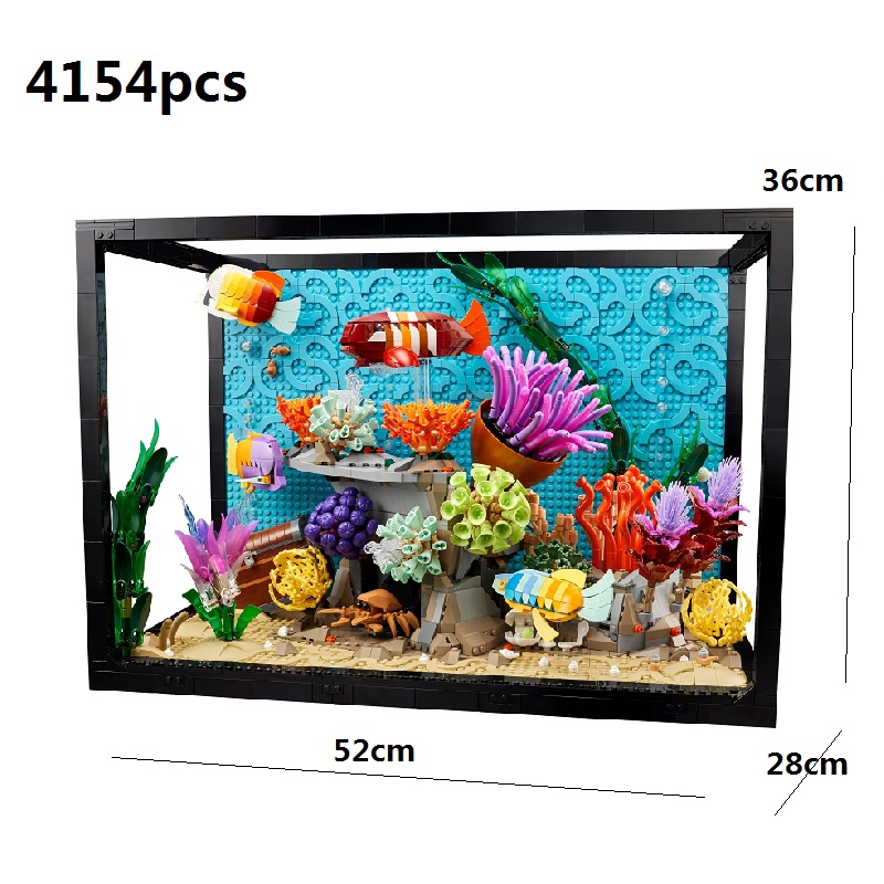tropical aquarium fish tank mo - Marine Aquarium Home reseña y precio