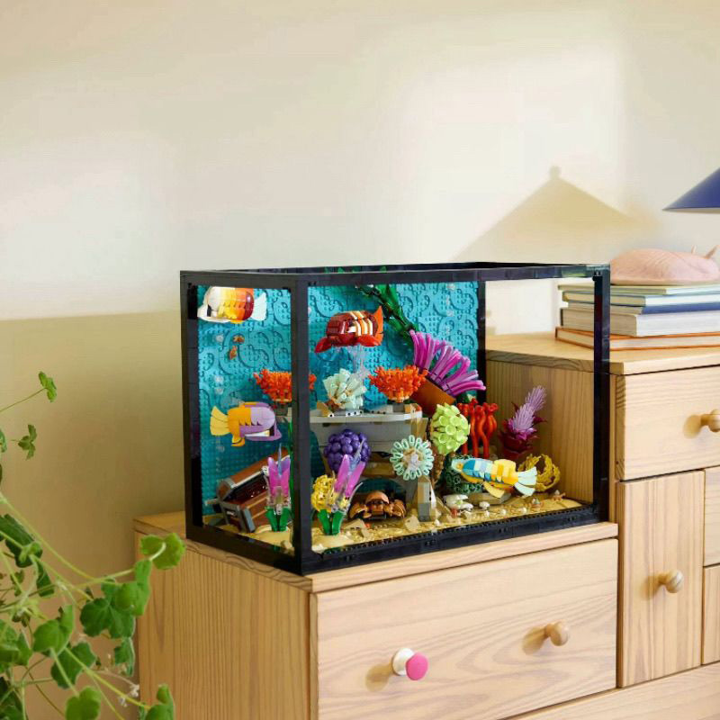 tropical aquarium fish tank mo - Marine Aquarium Home reseña y precio