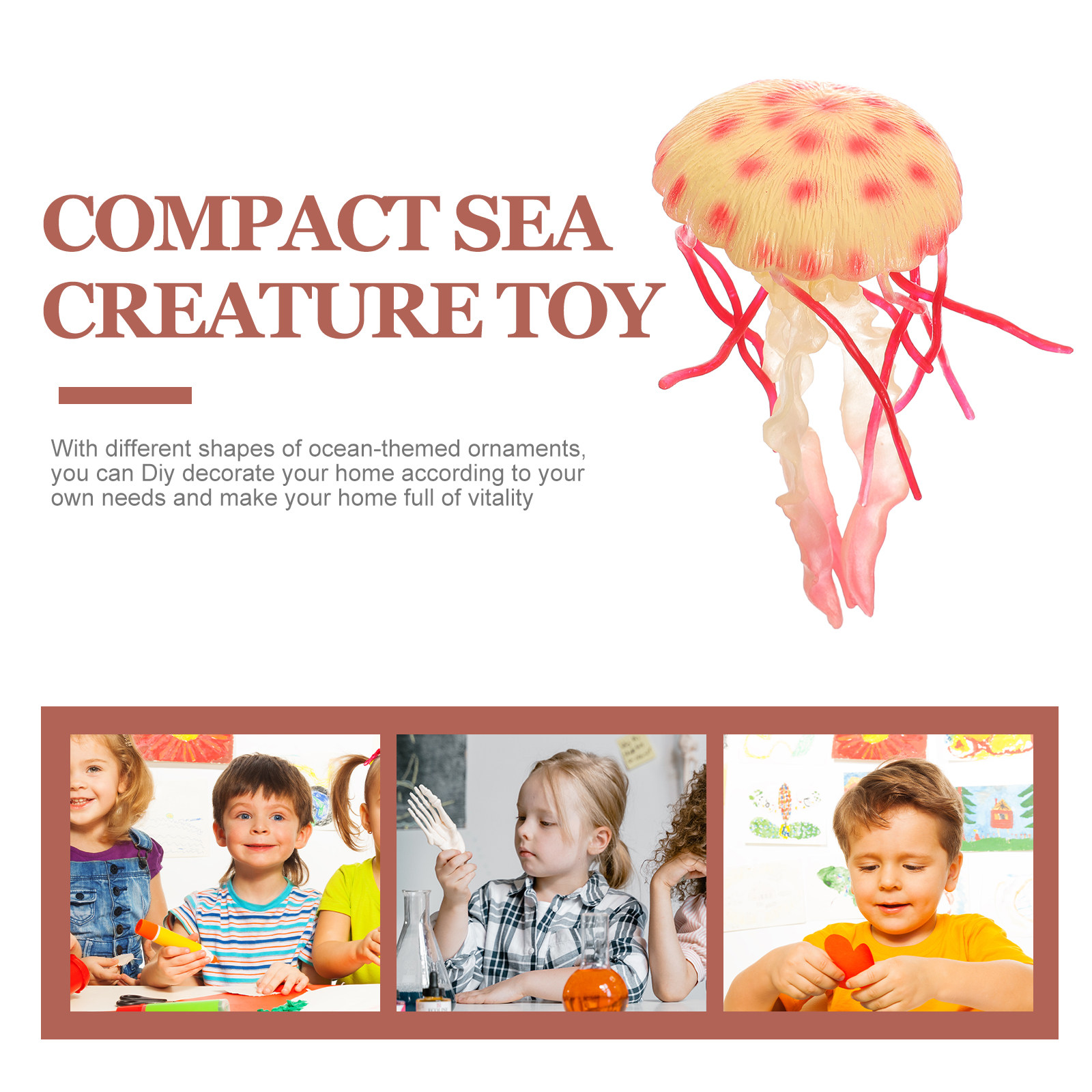 Premium Realistic Jellyfish De - Marine Aquarium Home reseña y precio