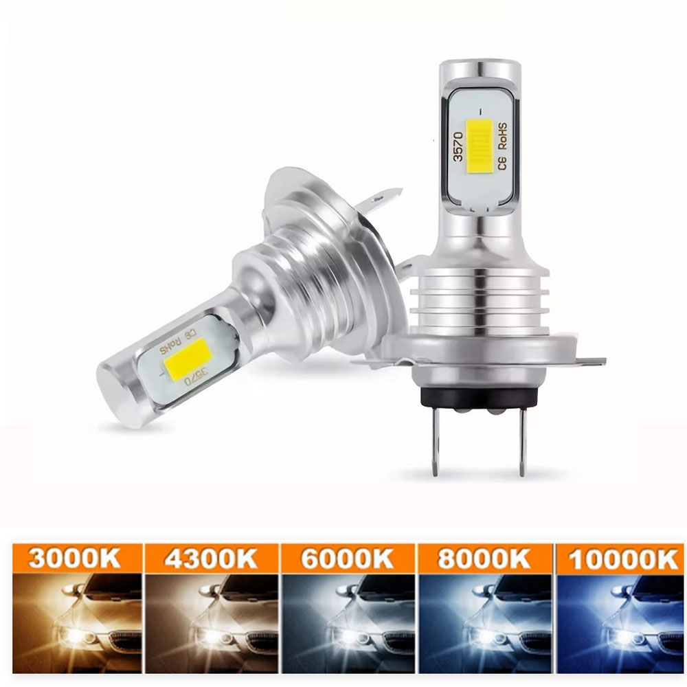 2pcs H7 H4 8000K Ice Blue 3000 - Actinic Blue Led reseña y precio