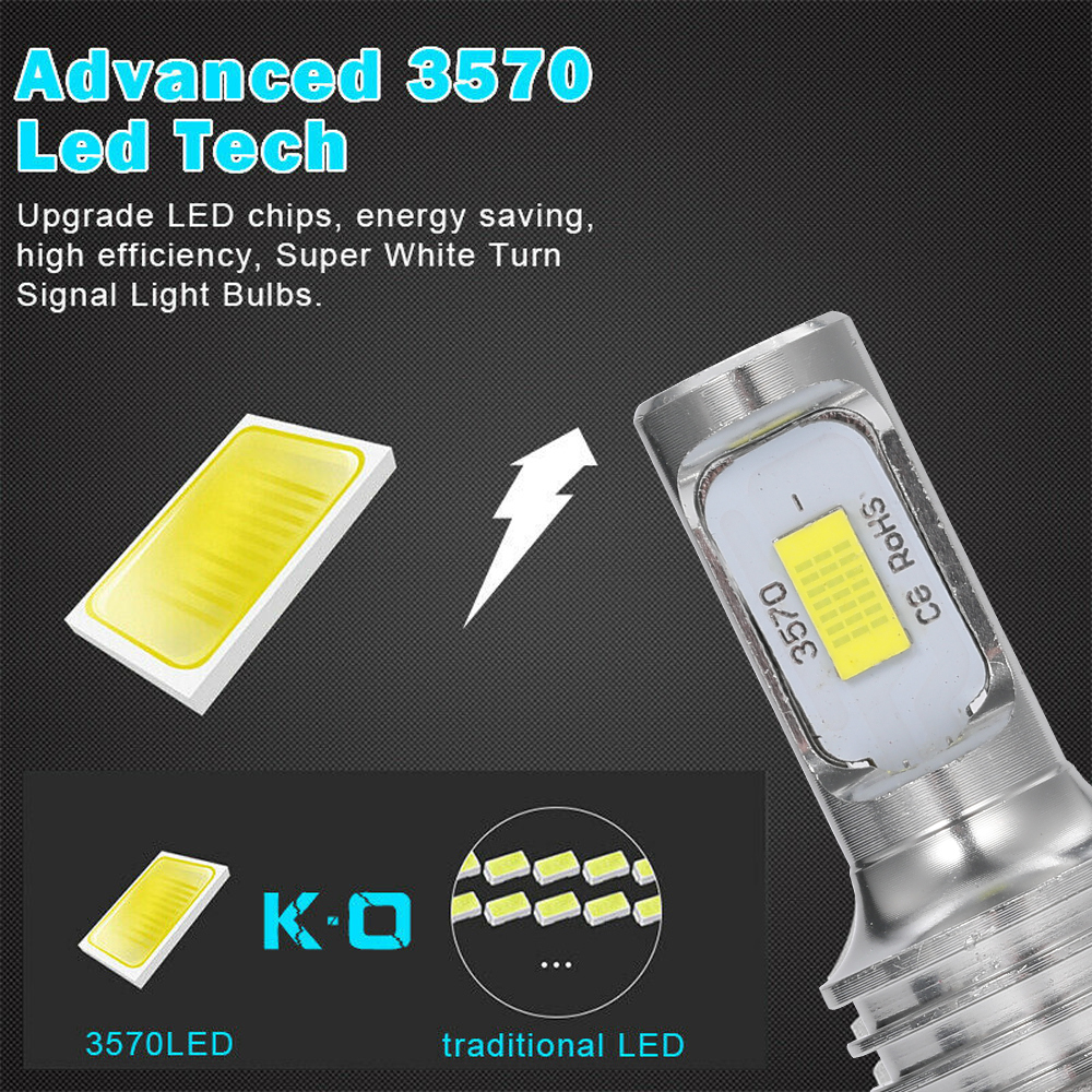 2pcs H7 H4 8000K Ice Blue 3000 - Actinic Blue Led reseña y precio