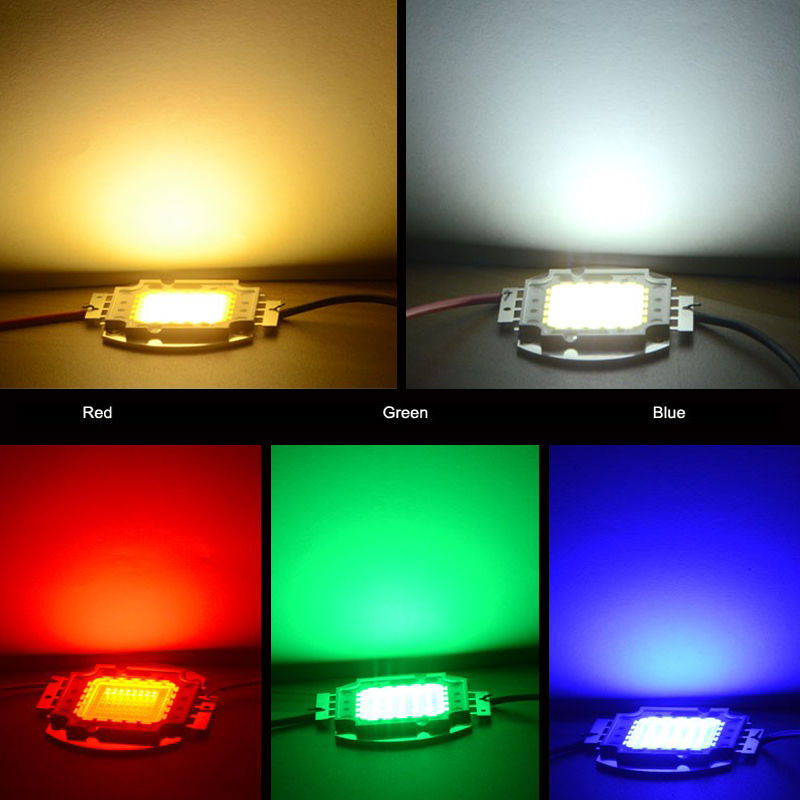 10W 20W 30W 50W 100W High Powe - Actinic Blue Led reseña y precio