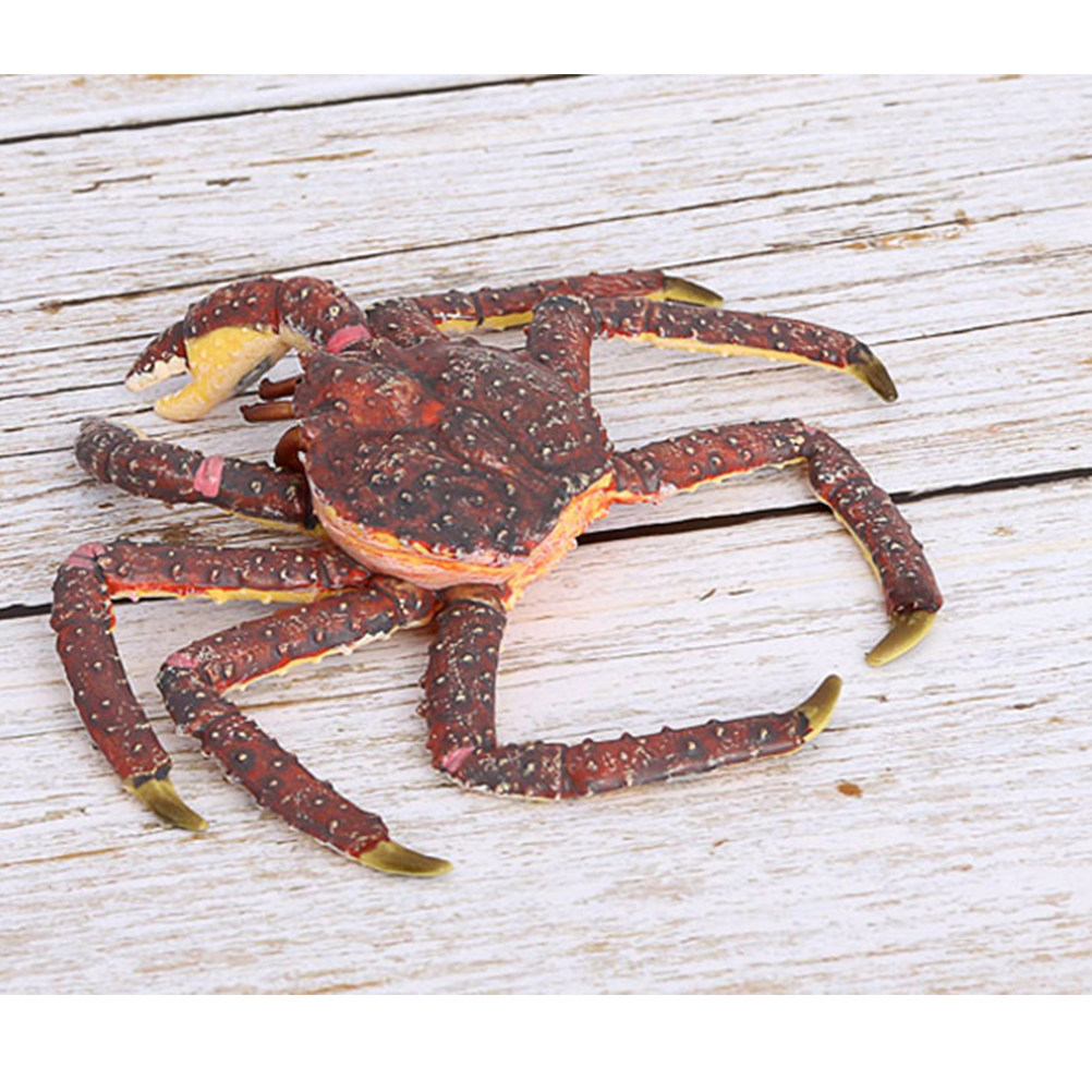 1Pcs Realistic Crab Sculpture  - Marine Aquarium Home reseña y precio