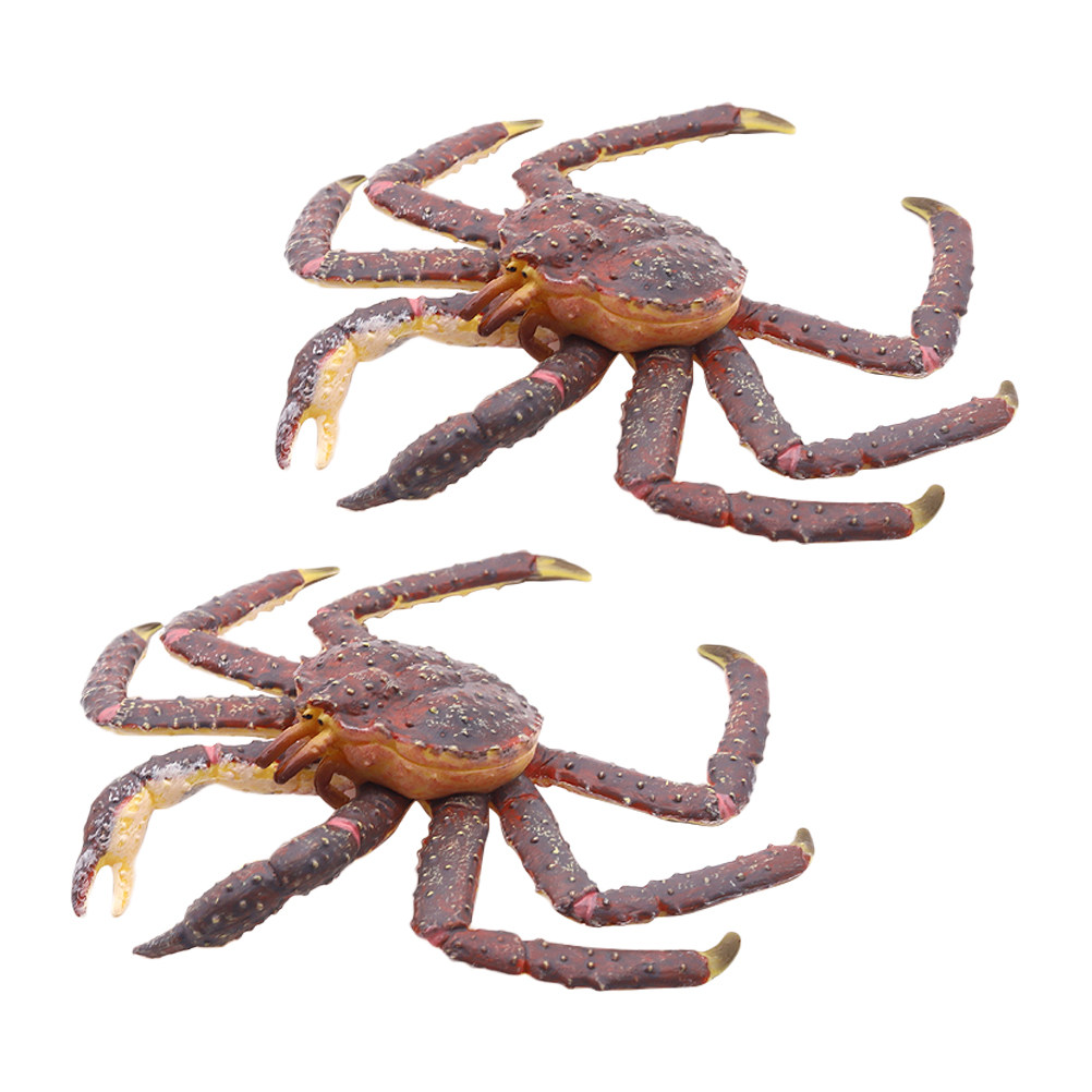 1Pcs Realistic Crab Sculpture  - Marine Aquarium Home reseña y precio