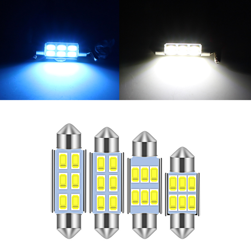 4Pcs C5w Led bulb CANBUS Festo - Actinic Blue Led reseña y precio