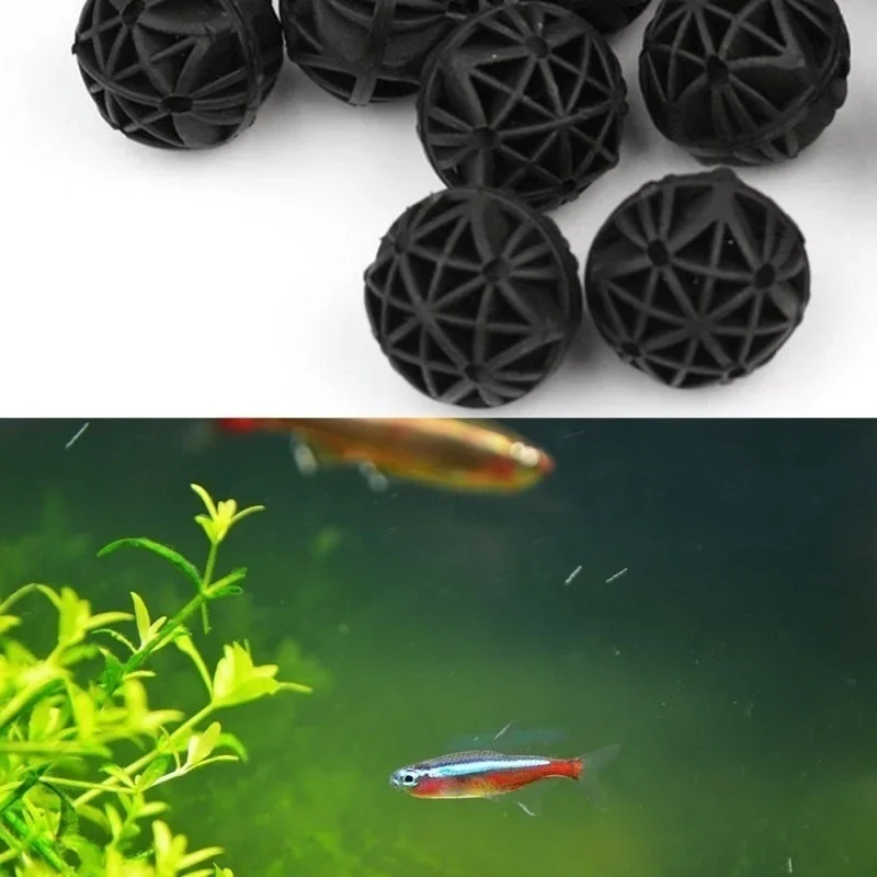 20Pcs 16mm Aquarium Filter Bio - Aquarium Marine Plants reseña y precio