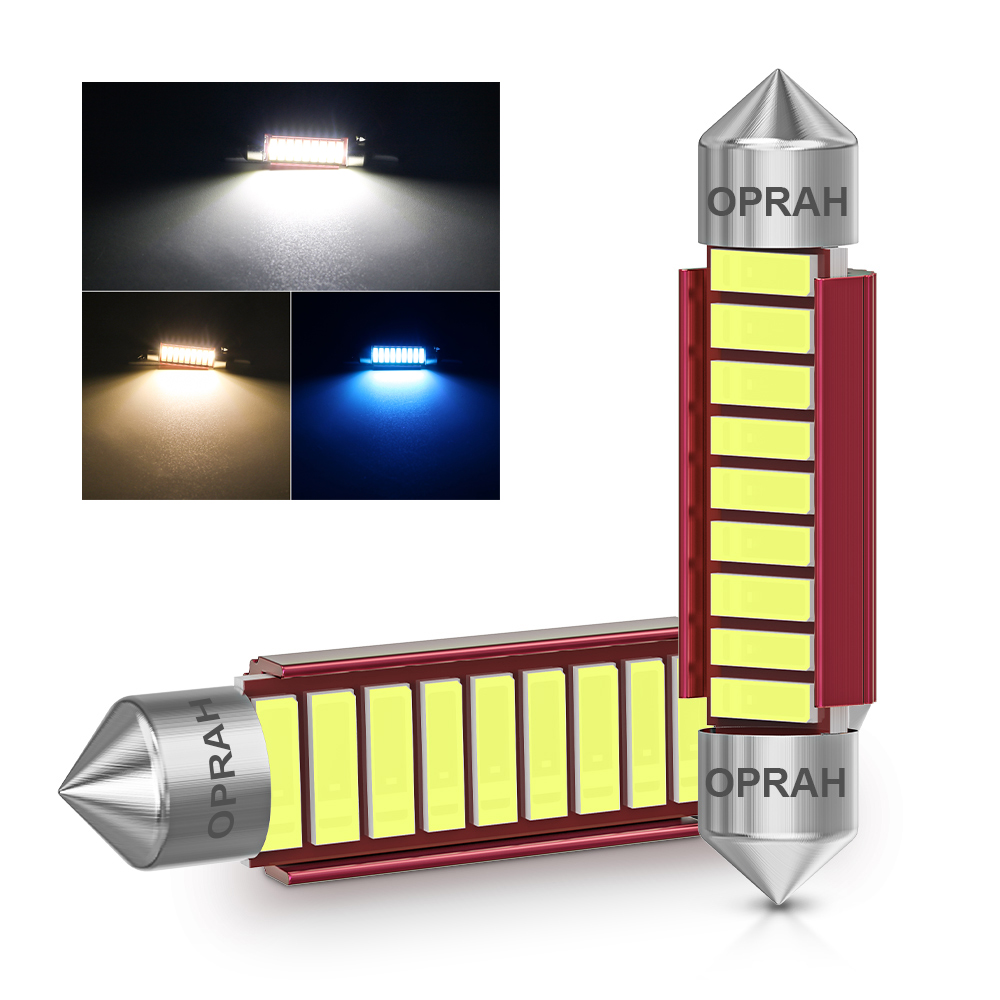 2pcs 31mm 36mm 39mm 41mm C5W C - Actinic Blue Led reseña y precio